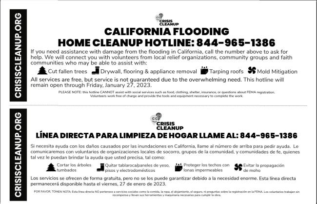 Graphic reflecting storm resources. Same information is in the associate text on this webpage.