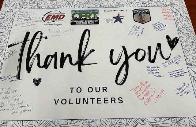 A banner with the words "Thank You"