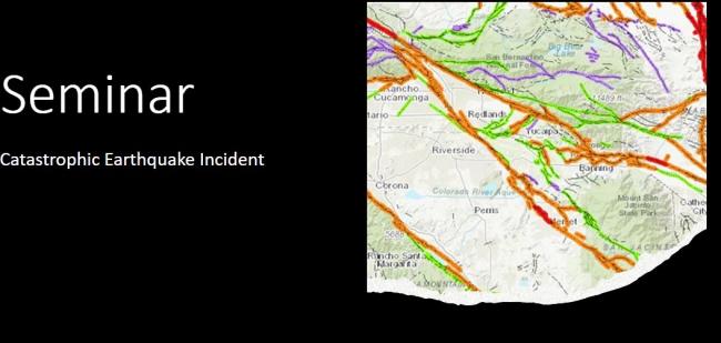 map of earthquake fault lines in Riverside County